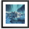 Gerahmtes Poster - Schwarzer Rahmen - Morgendämmerung Polar Produktbild-Vorschau 1