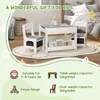 HOMCOM Kindertisch und 2 Stühle Set Tisch mit Stühlen für Produktbild-Vorschau 5
