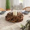 Kranz "Wurzelholz" aus Weide, Tischkranz Ø 35 cm, Produktbild-Vorschau 2