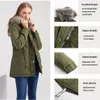 ASKSA Damen Winterparka Lang Wintermantel mit Kapuze Produktbild-Vorschau 2