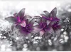 Vlies Fototapete - Secret of the Lily 350x245 cm Blumen Produktbild-Vorschau 5