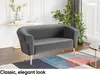 MEBLINI Mini Sofa 2-Sitzer für Wohnzimmer - Mini Lounge für Produktbild-Vorschau 2