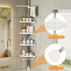 Étagère de salle de bain Étagère télescopique en acier Voir les images du produit 2