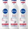 NIVEA Body Repair & Care 3 x 400ml Linderung von Produktbild-Vorschau 1