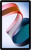 A tablet device is shown against a light background with abstract colorful ribbons. Podgląd zdjęcia produktu