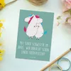 Mr. & Mrs. Panda Postkarte Schwester Glück - Meeresbrise - Produktbild-Vorschau 2