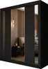 Masseno Schiebetürenschrank GRAZIA 180 cm Kleiderschrank Produktbild-Vorschau 1