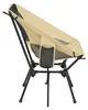SONGMICS Campingstuhl höhenverstellbar, Klappstuhl mit Produktbild-Vorschau 3