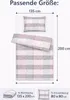 A diagram showing the dimensions of a bedding set. Produktbild-Vorschau