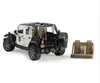 Bruder 2526 Jeep Wrangler Unlimited Rubicon Polize Podgląd zdjęcia produktu 9