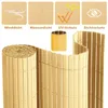 Jopassy 160x300cm privacy screen mat PVC bamboo privacy Anteprima dell’immagine prodotto 5