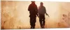 Bilder auf glas - Soldat Gewehr - 140x50cm - Glasbilder - Produktbild-Vorschau 1