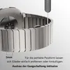 FFO2World Luxus-Edelstahlarmband für Samsung Galaxy Watch 8 Produktbild-Vorschau 5