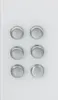ZELLER PRESENT Magnet z nerezové oceli Ø2,7cm stříbrný 6 Náhled obrázku produktu 4