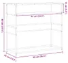 vidaXL Konsolentisch Sonoma-Eiche 90x35x80 cm Holzwerkstoff Produktbild-Vorschau 8