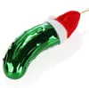 com-four®  3x Glas Christbaumschmuck als Gurke 11 cm - Produktbild-Vorschau 7