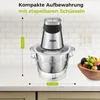 YASHE Zerkleinerer BM-217A, 500 W, 2 Schüsseln, 2 Stufen Produktbild-Vorschau 6