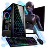Gaming PC Komplett Set - AMD Ryzen 7 5700G - Radeon Grafik Produktbild-Vorschau 1