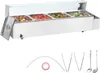VEVOR Kommerzieller Speisenwärmer mit 4 x 8 Qt Behältern, Produktbild-Vorschau 1