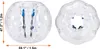 SucceBuy Aufblasbarer Bumper Ball, 1er-Pack, 5 Fuß/1,5 m. Produktbild-Vorschau 8
