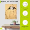 ARTland Poster Damenbildnis en face (Frauenkopf) Größe: Produktbild-Vorschau 2