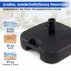 COSTWAY Podstawa parasola 22 l/25 kg, można wypełnić Podgląd zdjęcia produktu 6