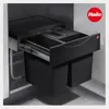 Hailo Abfallsammler 3644931 Swin Raumspar-Tandem-S 2x Produktbild-Vorschau 3