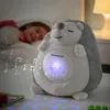 Pluche egel met witte ruis en nachtlamp-projector, Spikey Productafbeelding-voorbeeld 1