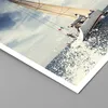 Poster - Poster ohne Rahmen - Segeln Yacht Reise - 50x40 cm Produktbild-Vorschau 2