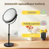 Schminktischspiegel 20 cm, 1X/10X, LED, höhenverstellbar, 3 Lichtfarben Productafbeelding-voorbeeld