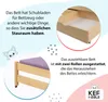 KEF Kinderbett PATRICK Bett aus Holz mit Stauraum Produktbild-Vorschau 6
