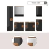 Badmöbel-Set Vicco Eden Weiß Hochglanz 4 Teile, Model 57539 Produktbild-Vorschau 8
