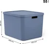 Rotho Albula Multibox 55 l, niebieski Podgląd zdjęcia produktu 3