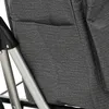 A close-up view of the gray fabric of a shopping cart, showing a pocket and part of the metal frame. Náhled obrázku produktu
