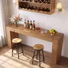 Bartoog, 180 cm lang. Bartoog van massief hout, Productafbeelding-voorbeeld 6