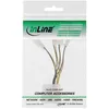 InLine Lüfter Adapterkabel, 4x Lüfter 3pol. an 13,34cm Produktbild-Vorschau 3
