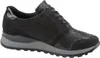 A studio shot of a black women's sneaker. Produktbild-Vorschau