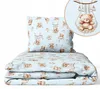 Kinder Bettdecke ohne Bezug 100x135 cm - Baumwolle Baby Produktbild-Vorschau 1