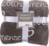 OOTB Graue Kuscheldecke Lieblingsmensch Produktbild-Vorschau 3