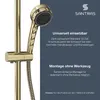 SANTRAS® Duschschlauch aus Kunststoff 1/2" in Edelmessing - Produktbild-Vorschau 4