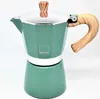 GNALI & ZANI Venezia - Espressokocher, petrol, 6 Tassen Produktbild-Vorschau 3