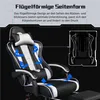 Yaheetech Gaming Stuhl mit Massagefunktion Bürostuhl Produktbild-Vorschau 9