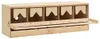vidaXL nido per 5 persone 117x33x38 cm in legno di pino Anteprima dell’immagine prodotto 1