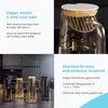 Intirilife Karaffe Kanne aus Glas in Amber - 1.4 Liter Produktbild-Vorschau 5