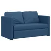 vidaXL Bodensofa mit Schlaffunktion Blau 112x174x55 cm Produktbild-Vorschau 10