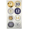 Adventskalender DIY Bastelset 12x24x6cm Papiertüten Produktbild-Vorschau 5