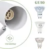 ZMH applique da interno GU10 camera da letto lampada da Anteprima dell’immagine prodotto 10