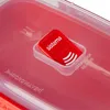 Sistema 1114, Schüssel, Rot, Transparent, 1250 ml, Produktbild-Vorschau 4