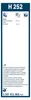 BOSCH Wischblatt H252 3397011965 Produktbild-Vorschau 3