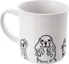 Keramische beker, witte hond, 500 ml Productafbeelding-voorbeeld 3